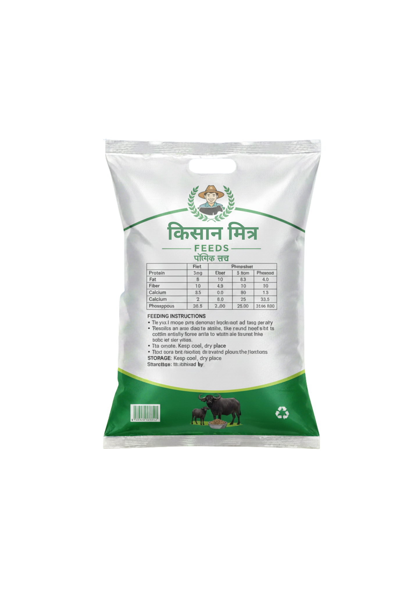 Kisan Mitra Calf Starter Pack - 10kg Growth Formula